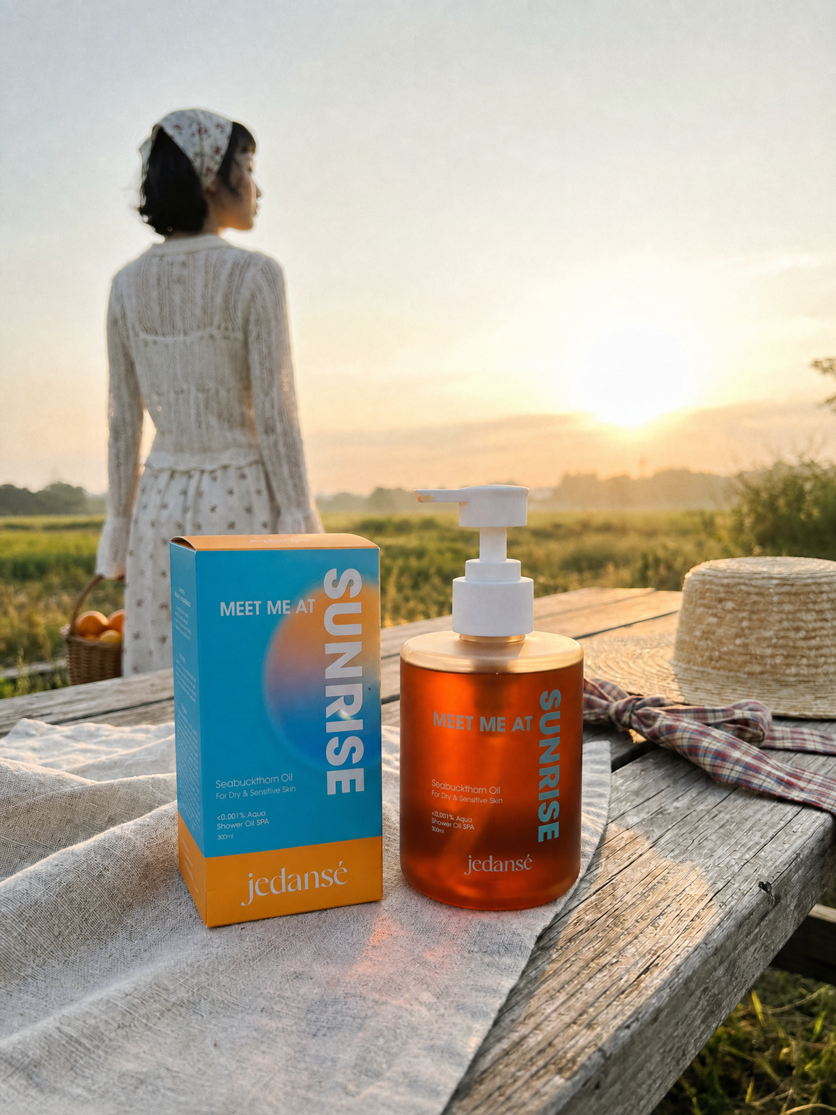 Meet Me At Sunrise | Sea Buckthorn Shower Oil 300mL