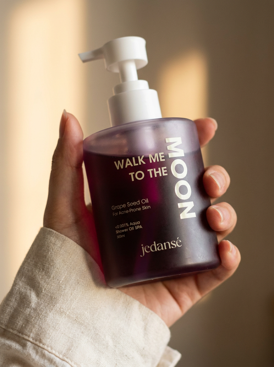 Walk Me To The Moon | Grape Seed Shower Oil 300mL