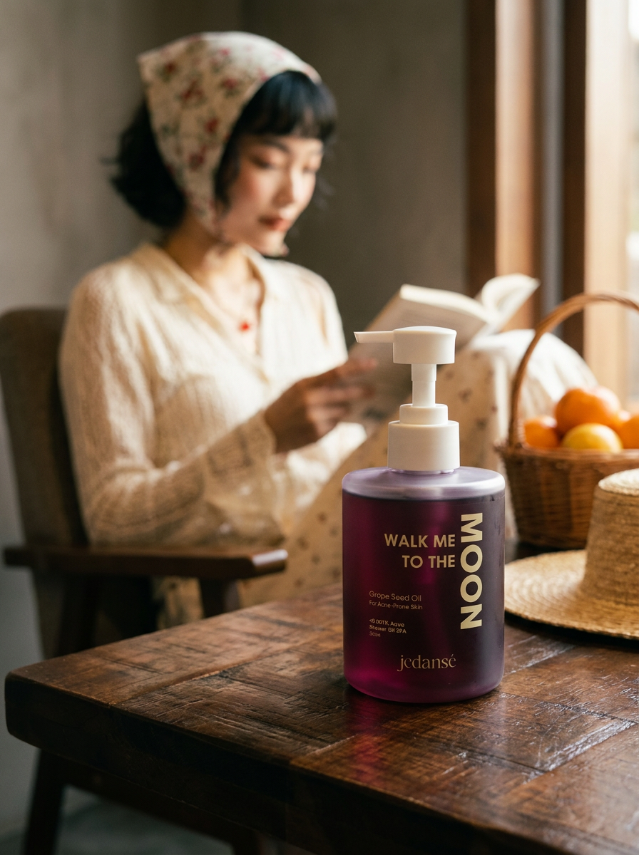 Walk Me To The Moon | Grape Seed Shower Oil 300mL